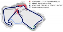 Plan of Silverstone circuit